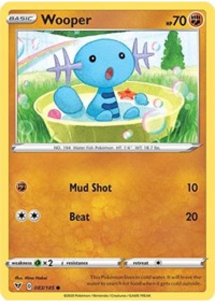 Wooper 083/185 - Reverse Holo