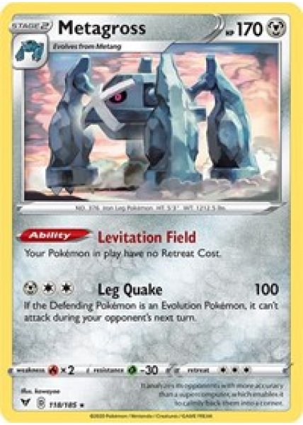 Metagross 118/185 - Reverse Holo