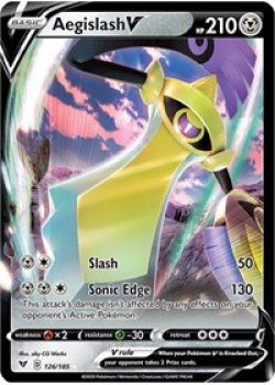 Aegislash V 126/185 - Holo