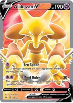 Alakazam V  172/185 - Holo