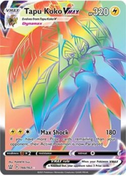 Tapu Koko VMAX  166/163 - Holo