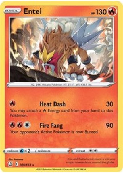 Entei 020/163 - Holo