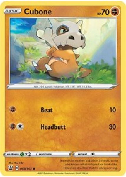 Cubone 069/163