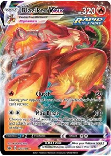 Blaziken VMAX 021/198 - Holo