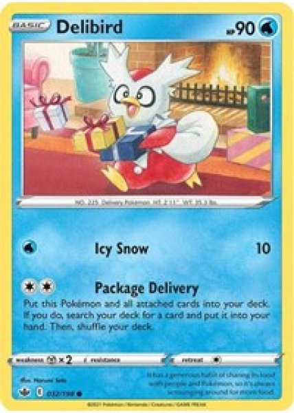 Delibird 032/198 - Reverse Holo