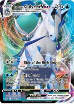 Ice Rider Calyrex VMAX 046/198 - Holo