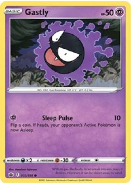 Gastly 055/198 - Reverse Holo