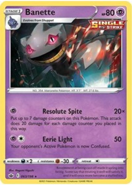 Banette 063/198 - Reverse Holo