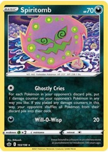 Spiritomb 103/198 - Reverse Holo