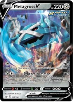 Metagross V 112/198 - Holo