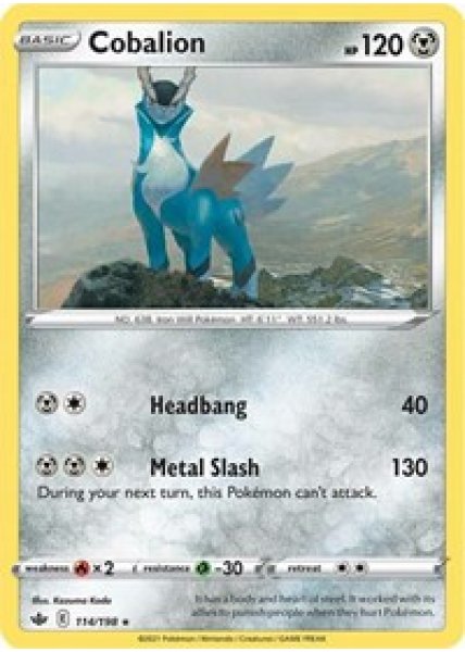 Cobalion 114/198 - Holo