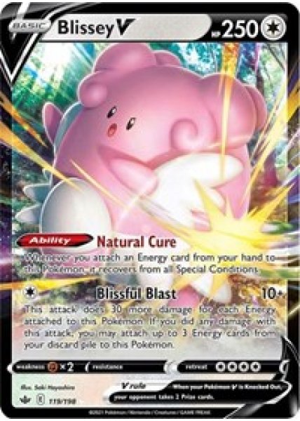 Blissey V 119/198 - Holo