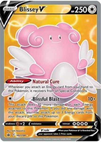 Blissey V  182/198 - Holo