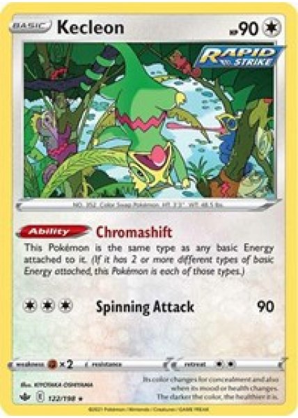 Kecleon 122/198 - Reverse Holo