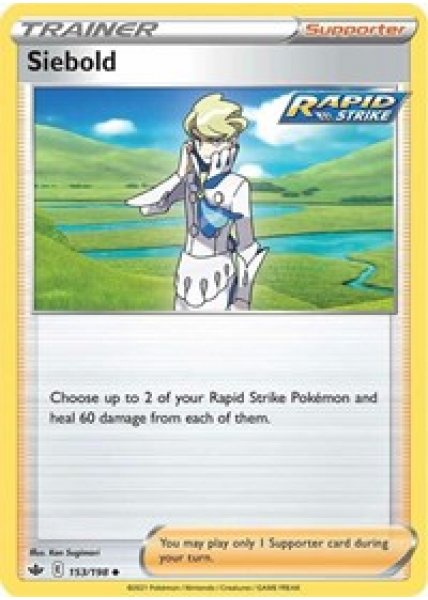 Siebold 153/198 - Reverse Holo