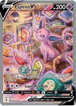 Espeon V  180/203 - Holo