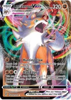 Lycanroc VMAX 092/203 - Holo