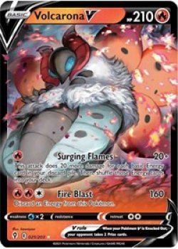 Volcarona V 021/203 - Holo