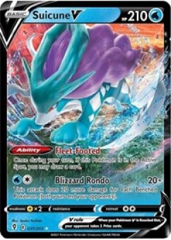 Suicune V 031/203 - Holo