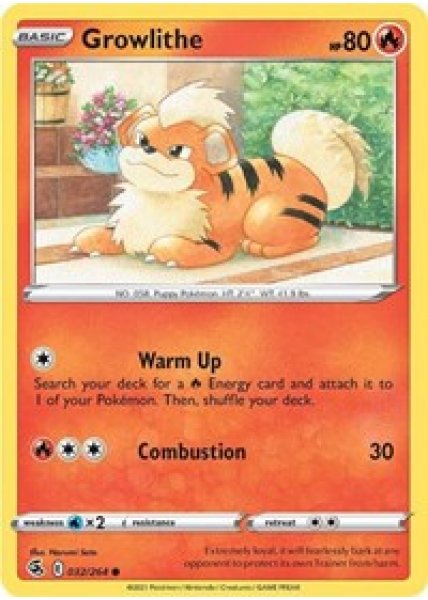 Growlithe 032/264 - Reverse Holo