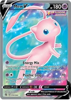 Mew V  250/264 - Holo