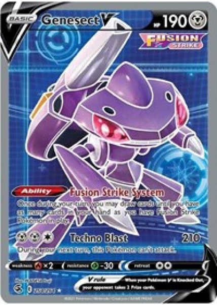 Genesect V  254/264 - Holo