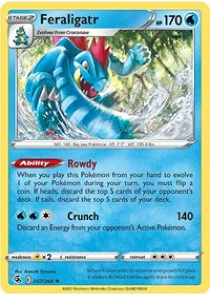 Feraligatr 057/264 - Reverse Holo