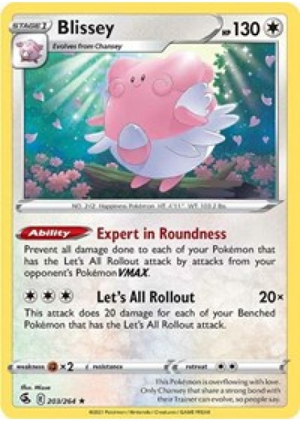 Blissey 203/264 - Reverse Holo