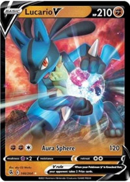 Lucario V 146/264 - Holo