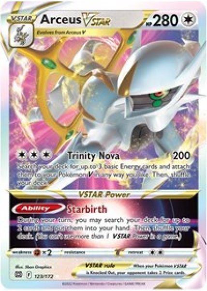 Arceus VSTAR 123/172 - Holo