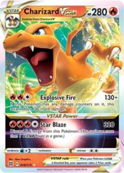 Charizard VSTAR 018/172 - Holo