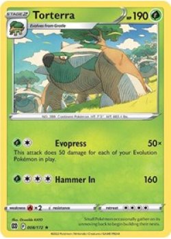 Torterra 008/172 - Holo