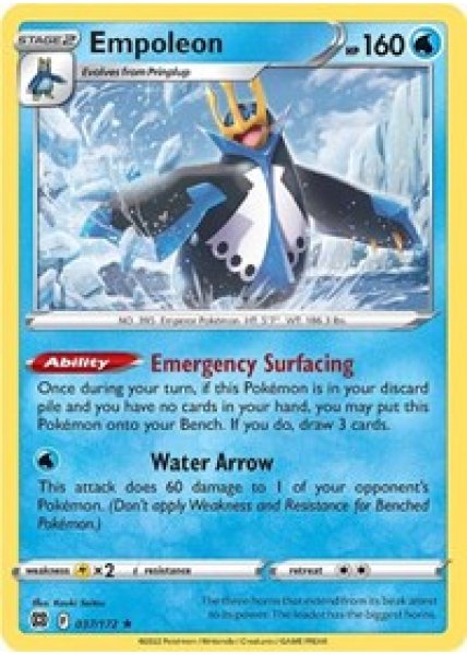 Empoleon 037/172 - Holo