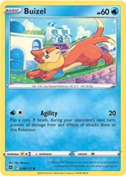 Buizel 038/172 - Reverse Holo