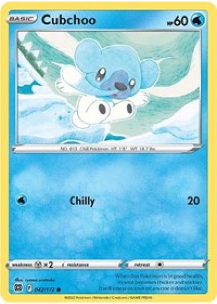 Cubchoo 042/172