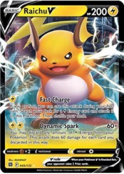 Raichu V 045/172 - Holo