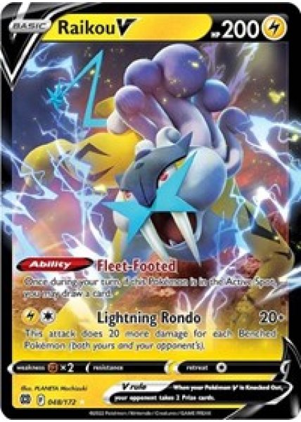 Raikou V 048/172 - Holo