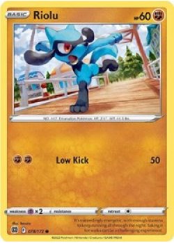 Riolu 078/172 - Reverse Holo