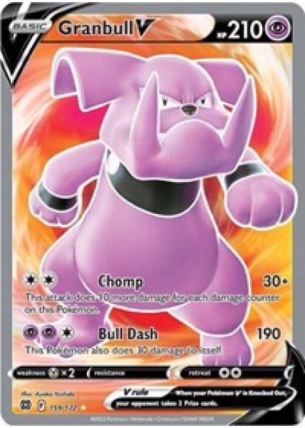 Granbull V  159/172 - Holo