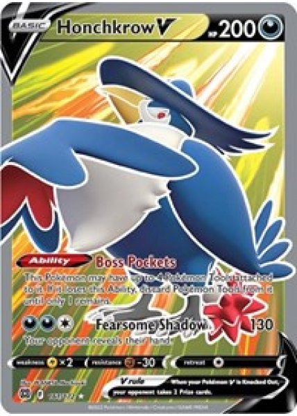 Honchkrow V  161/172 - Holo