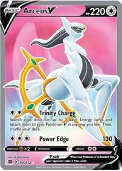 Arceus V  165/172 - Holo