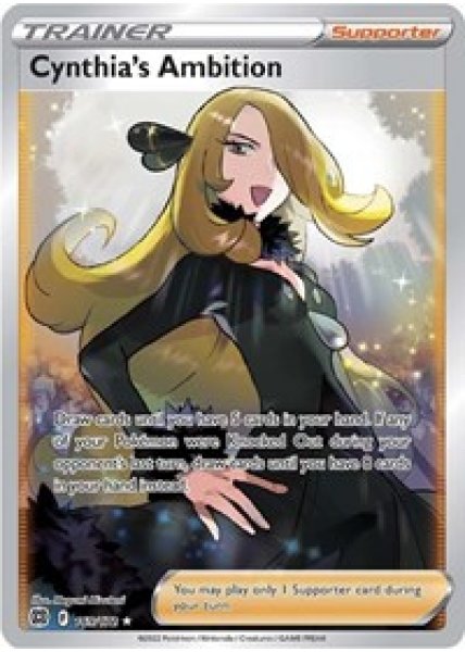 Cynthia's Ambition  169/172 - Holo