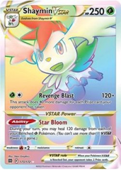 Shaymin VSTAR  173/172 - Holo