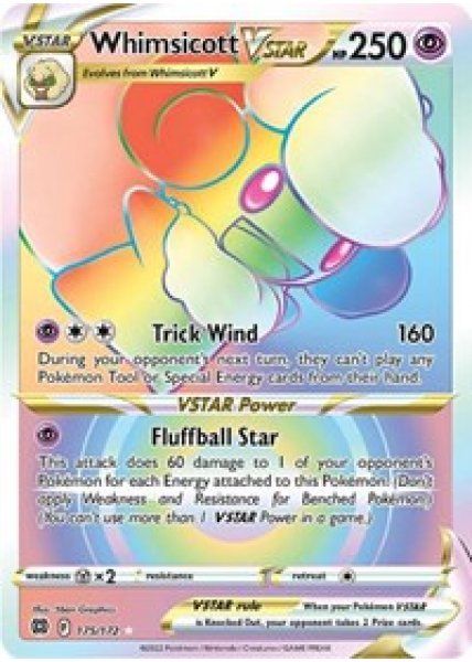 Whimsicott VSTAR  175/172 - Holo