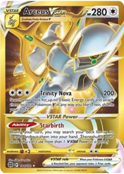 Arceus VSTAR   184/172 - Holo