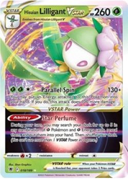 Hisuian Lilligant VSTAR 018/189 - Holo