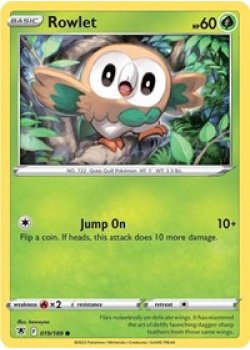 Rowlet 019/189 - Reverse Holo