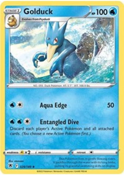 Golduck 029/189 - Reverse Holo