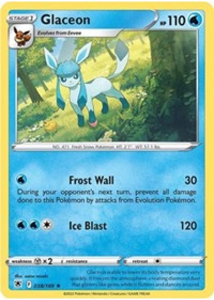 Glaceon 038/189 - Reverse Holo