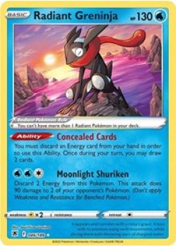 Radiant Greninja 046/189 - Holo